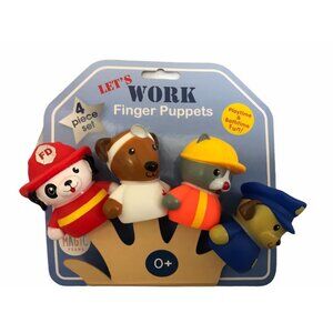 Magic Years 4-Piece Finger Puppets Set For Infants
